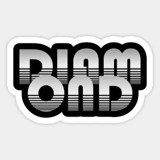 Silver Diamond Sticker